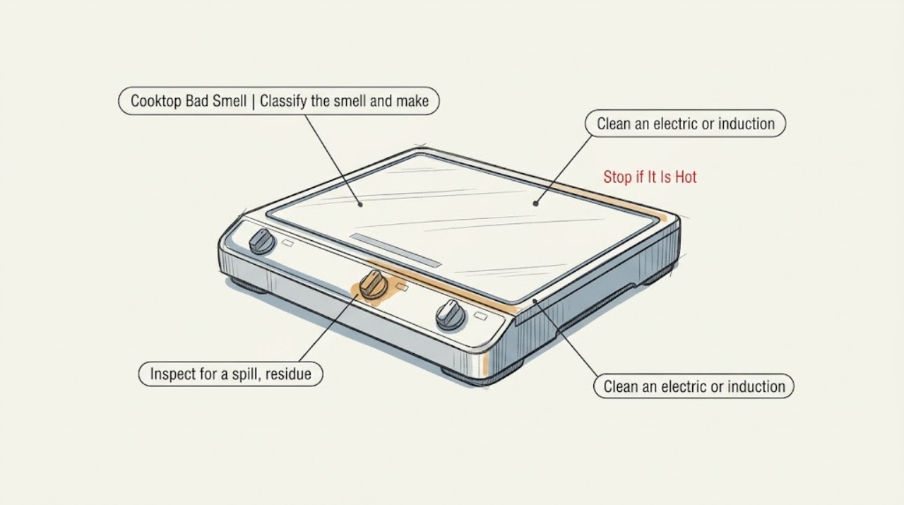Cooktop Bad Smell