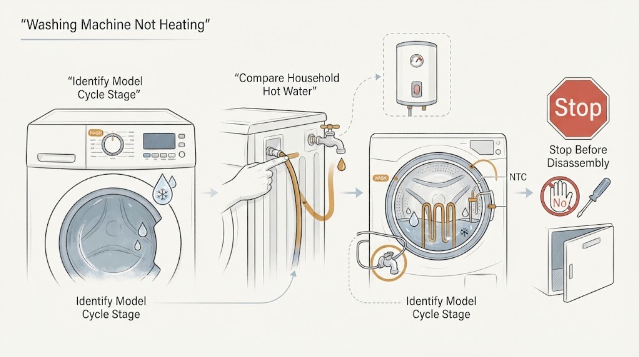 Washing Machine Not Heating