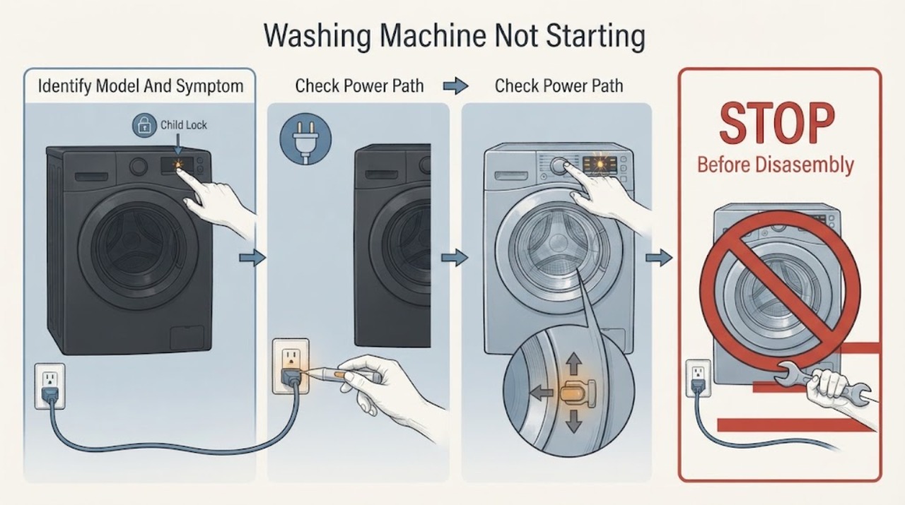 Washing Machine Not Starting