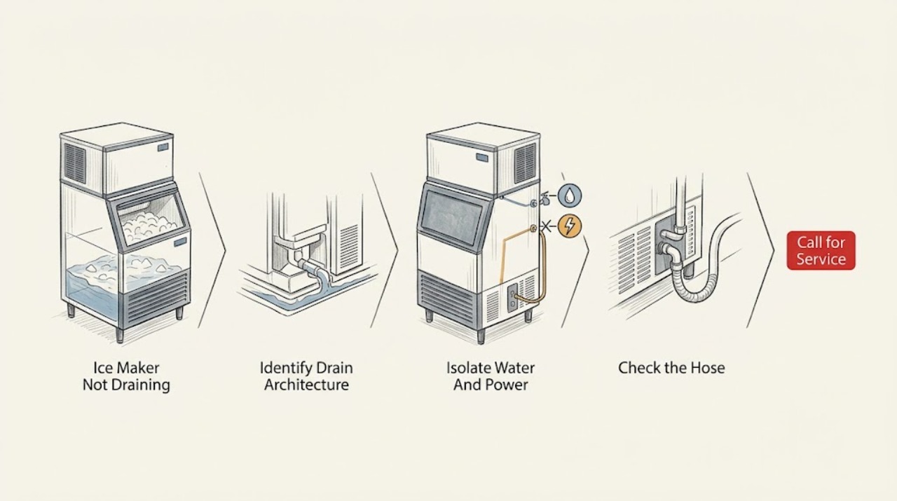 Ice Maker Not Draining