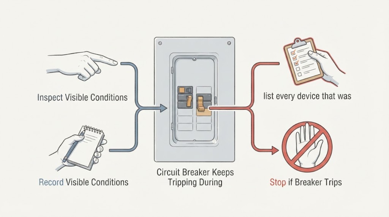 Circuit Breaker Keeps Tripping During