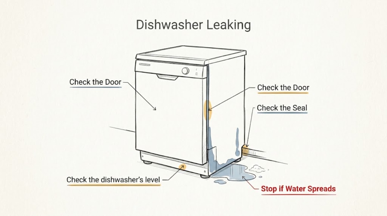 Dishwasher Leaking