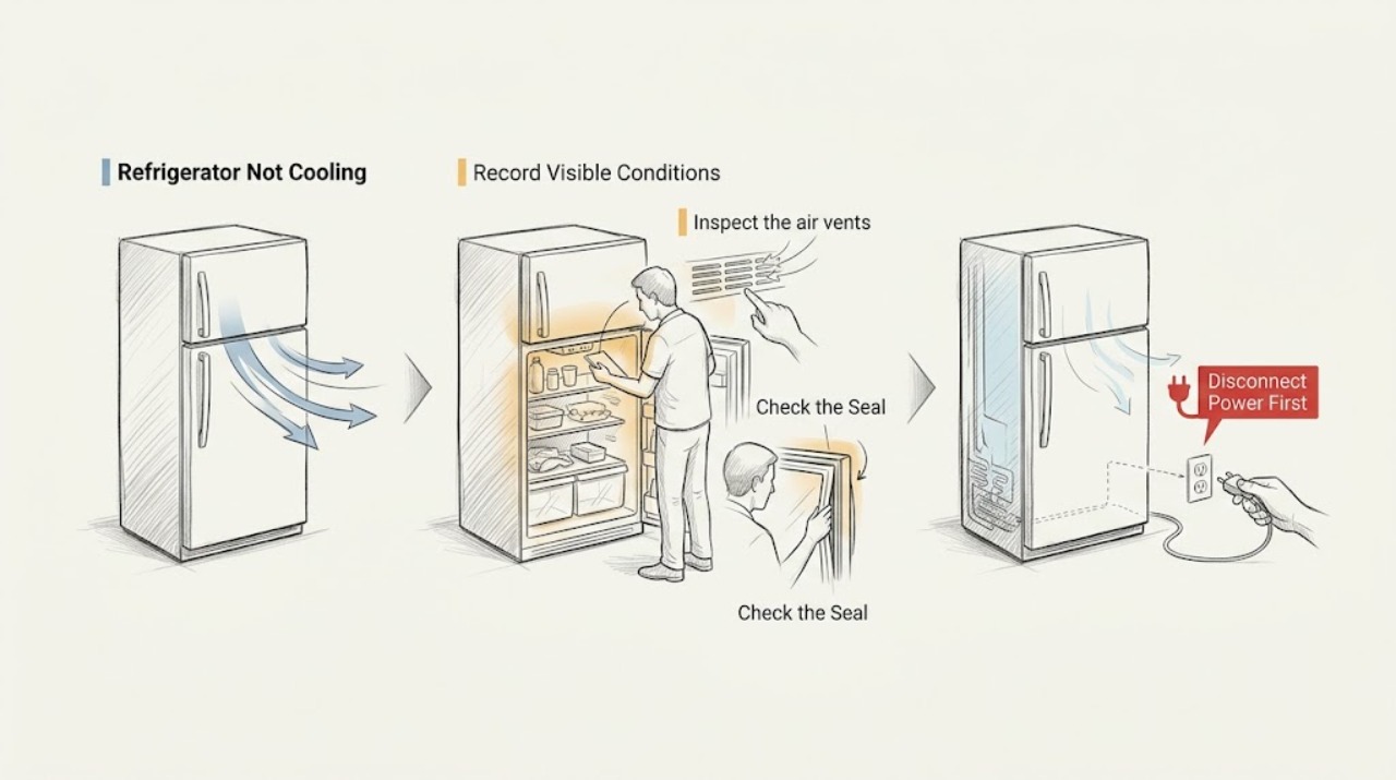 Refrigerator Not Cooling