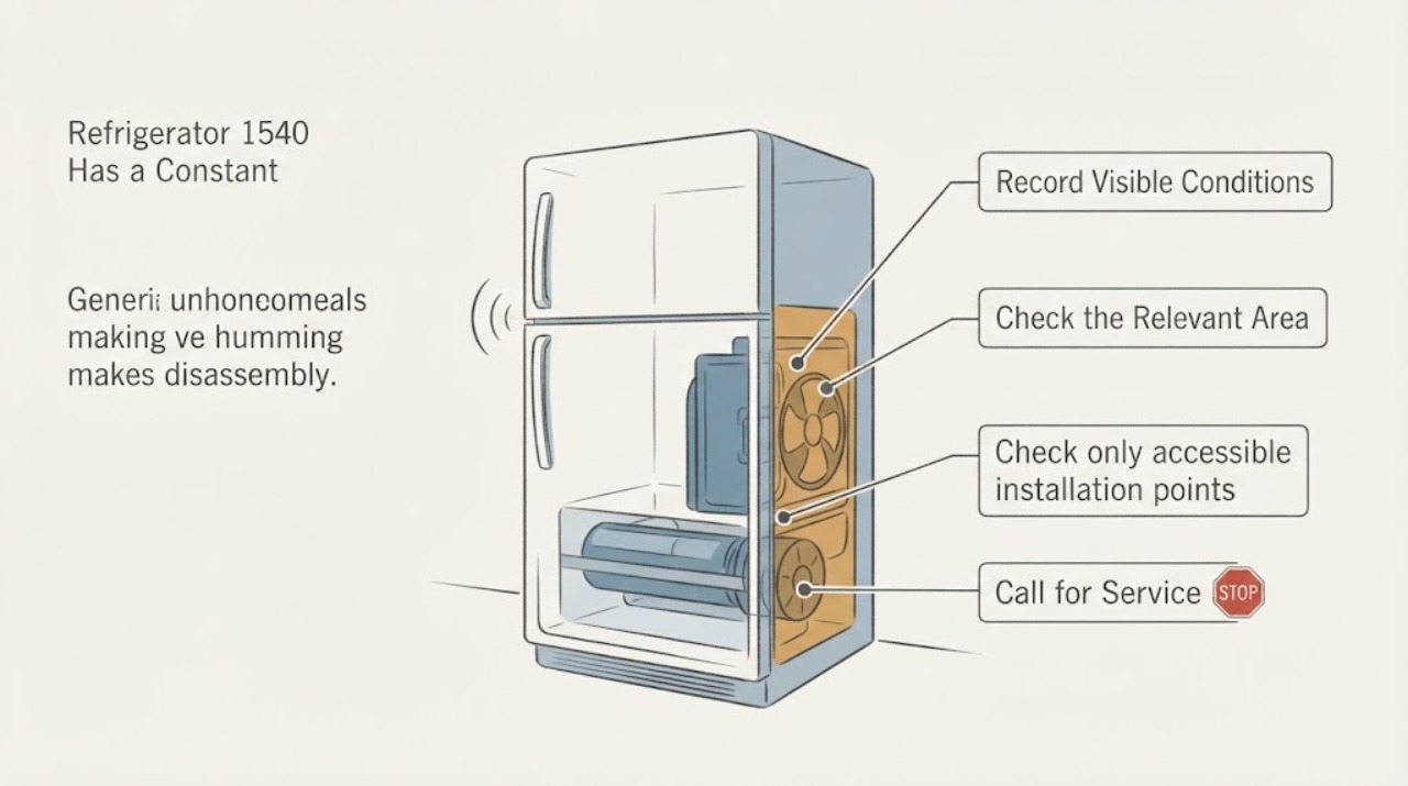 Refrigerator 1540 Has a Constant