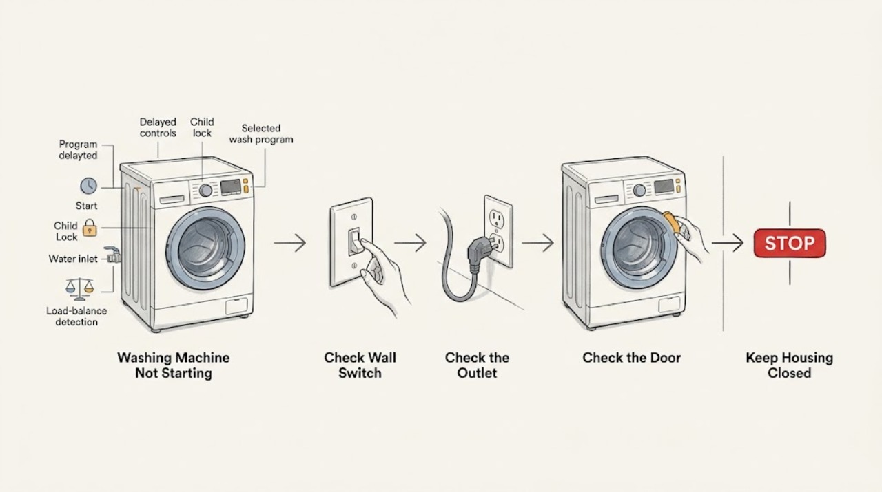 Washing Machine Not Starting