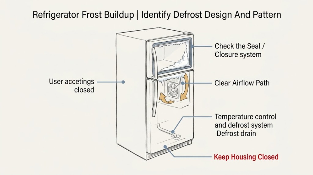 Refrigerator Frost Buildup