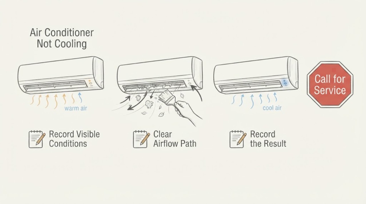 Air Conditioner Not Cooling