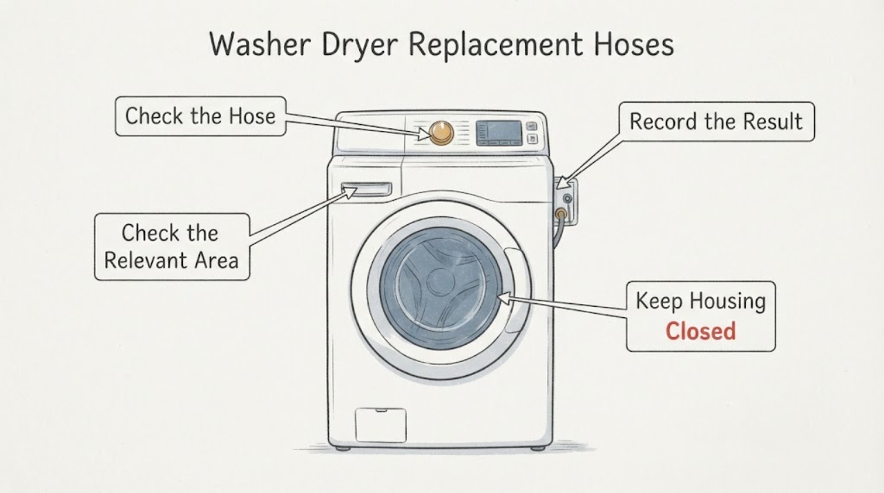 Washer Dryer Replacement Hoses
