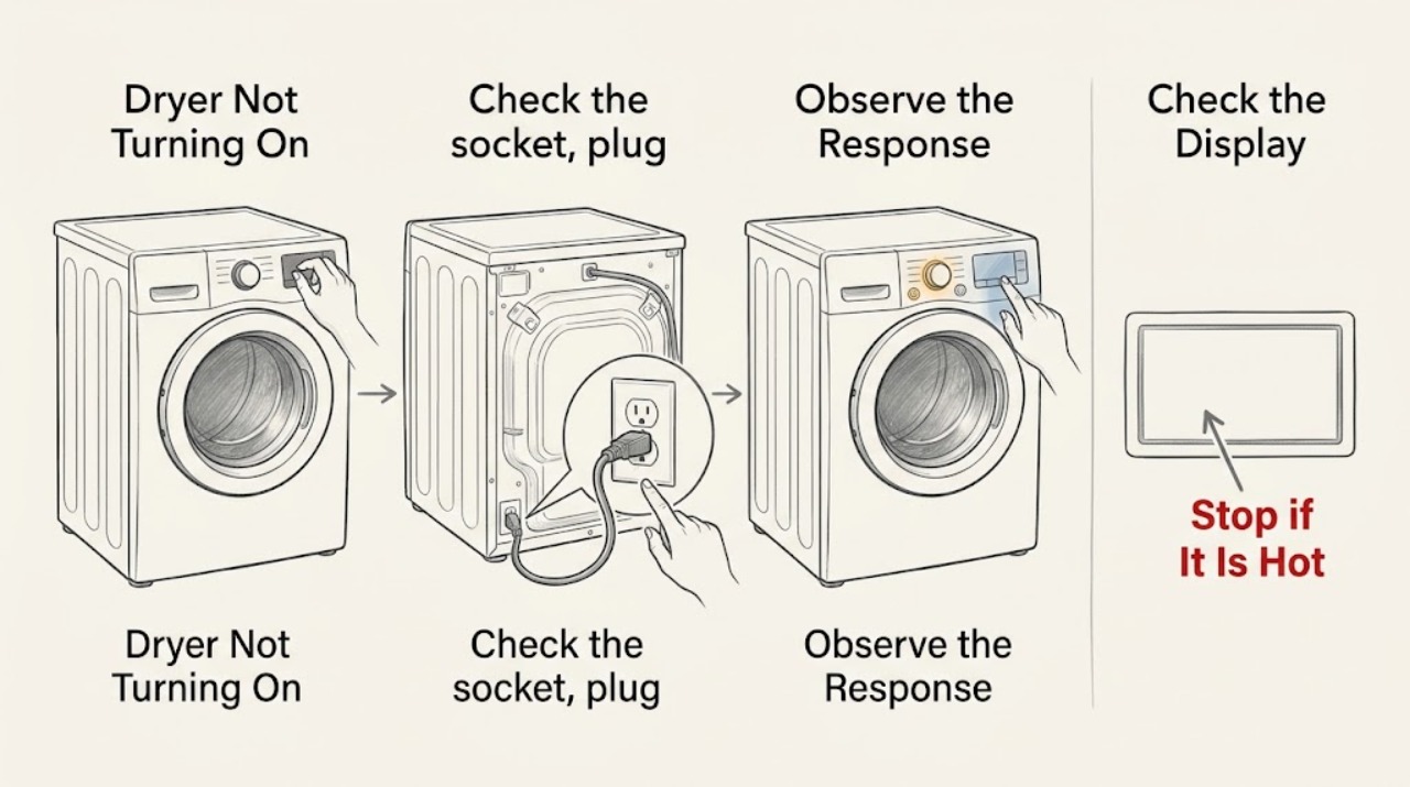 Dryer Not Turning On