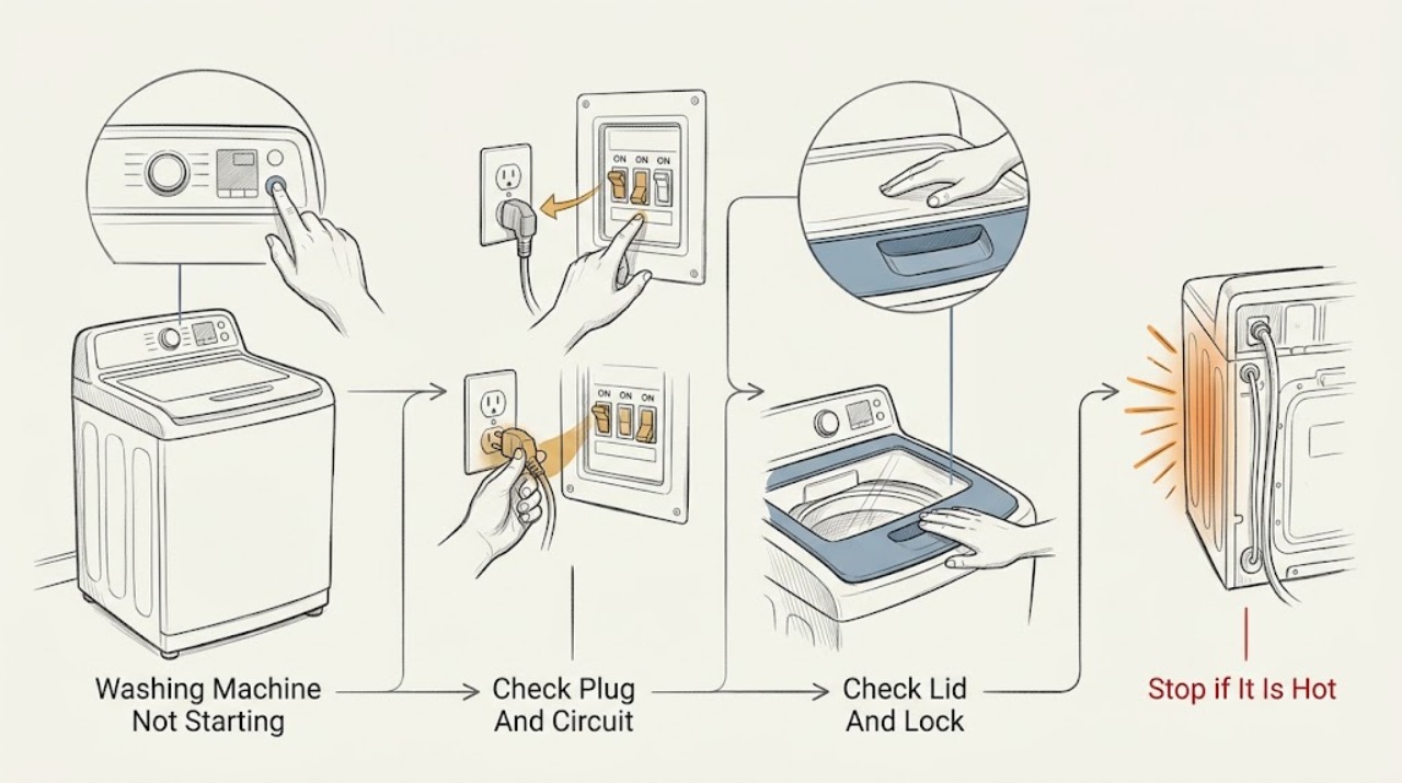 Washing Machine Not Starting