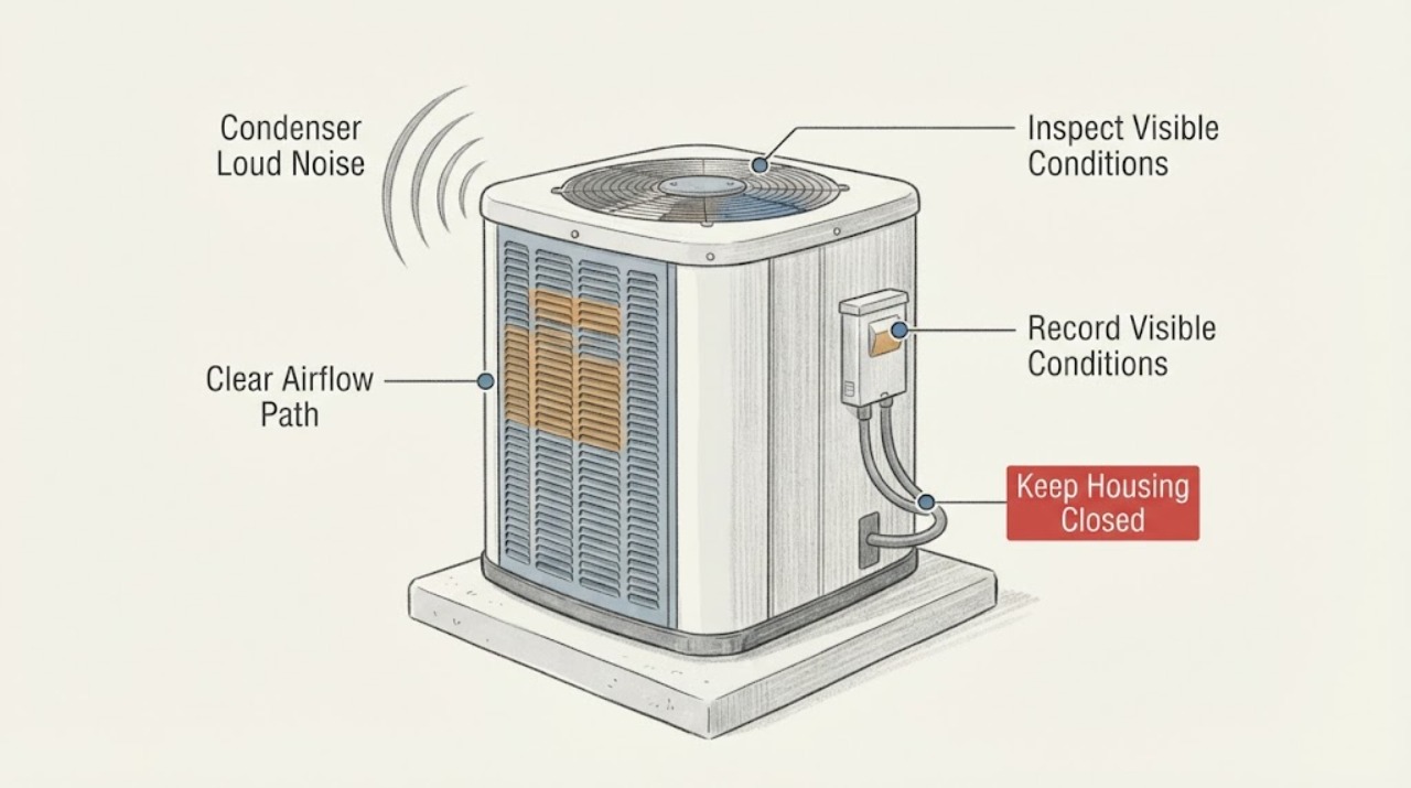 Condenser Loud Noise
