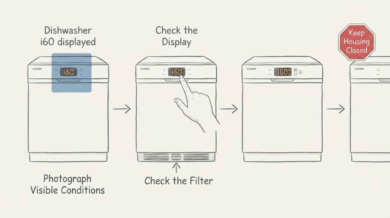 Dishwasher i60 displayed