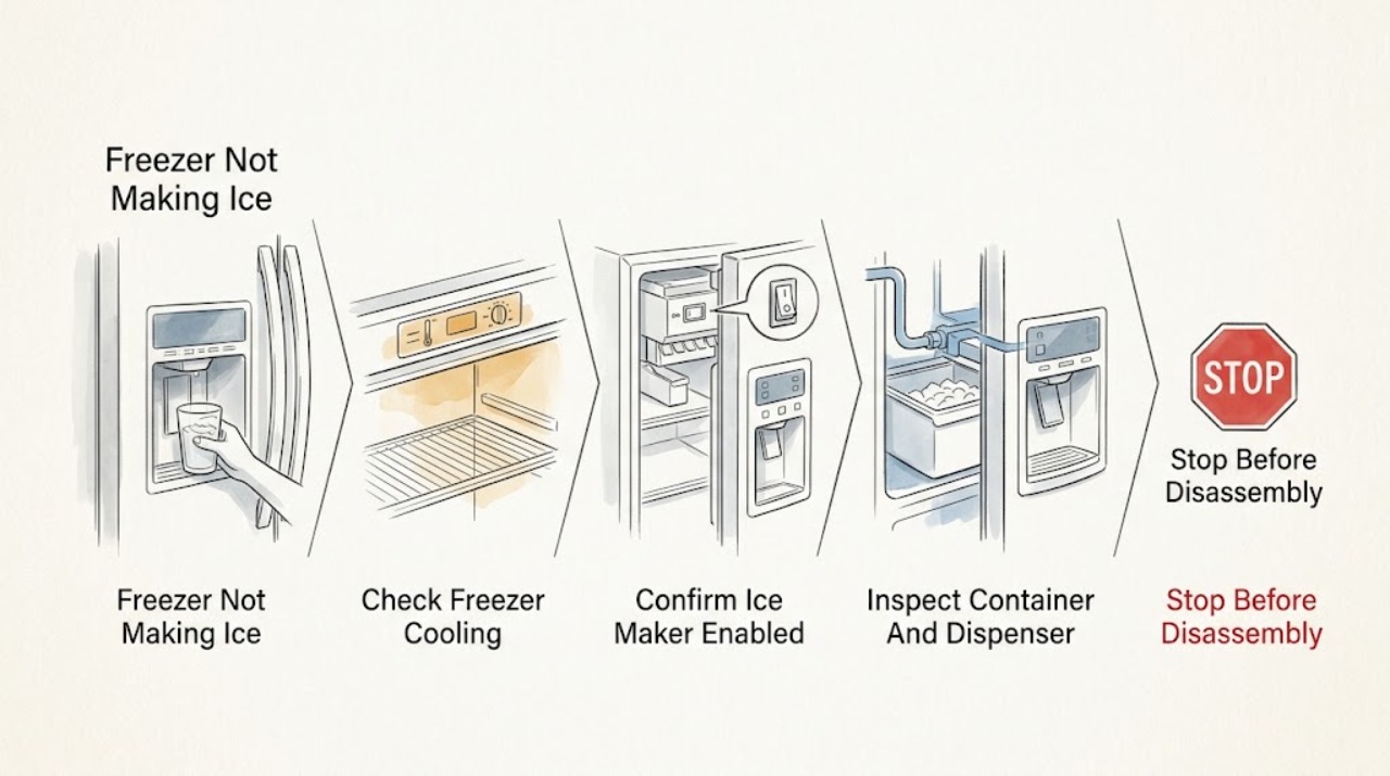 Freezer Not Making Ice