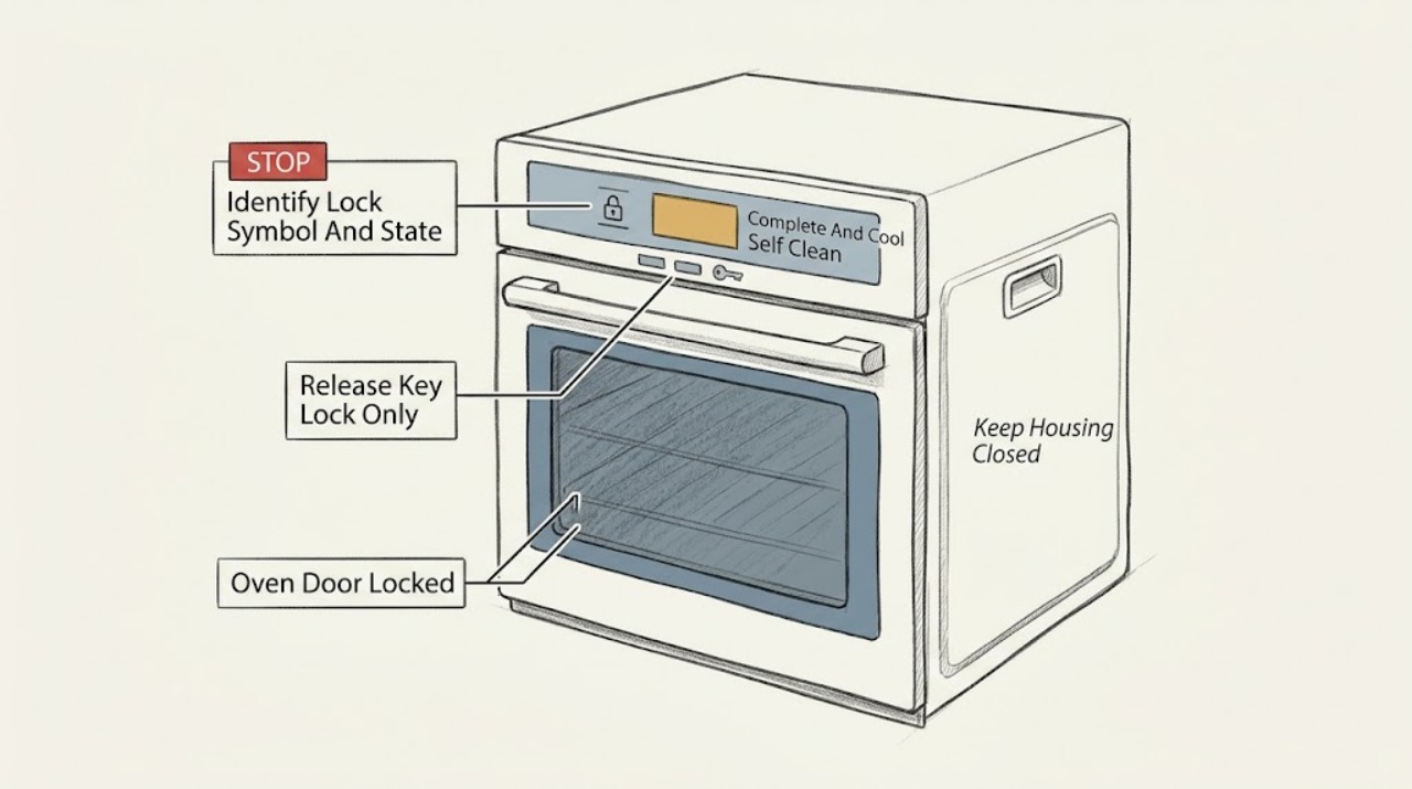 Oven Door Locked