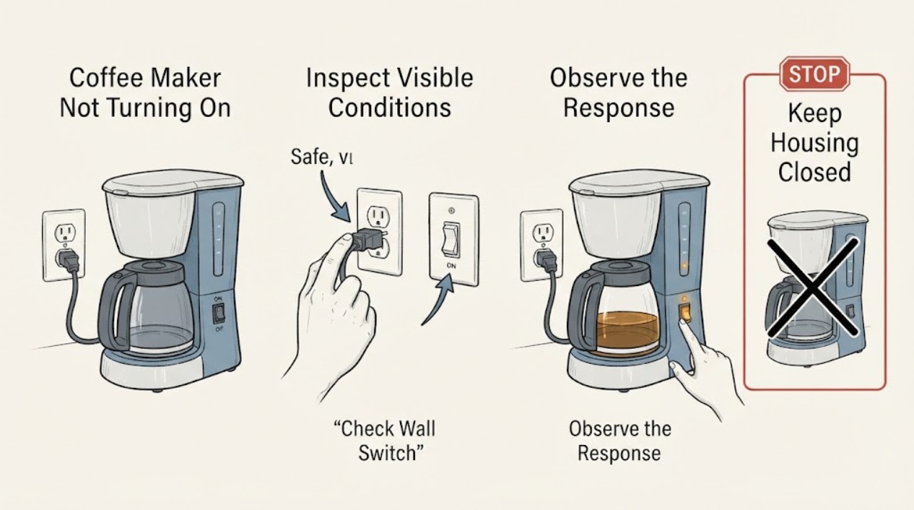 Coffee Maker Not Turning On