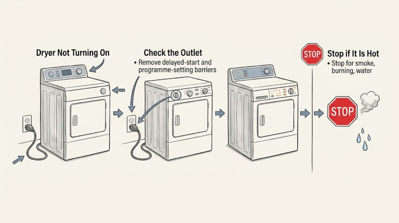 Dryer Not Turning On
