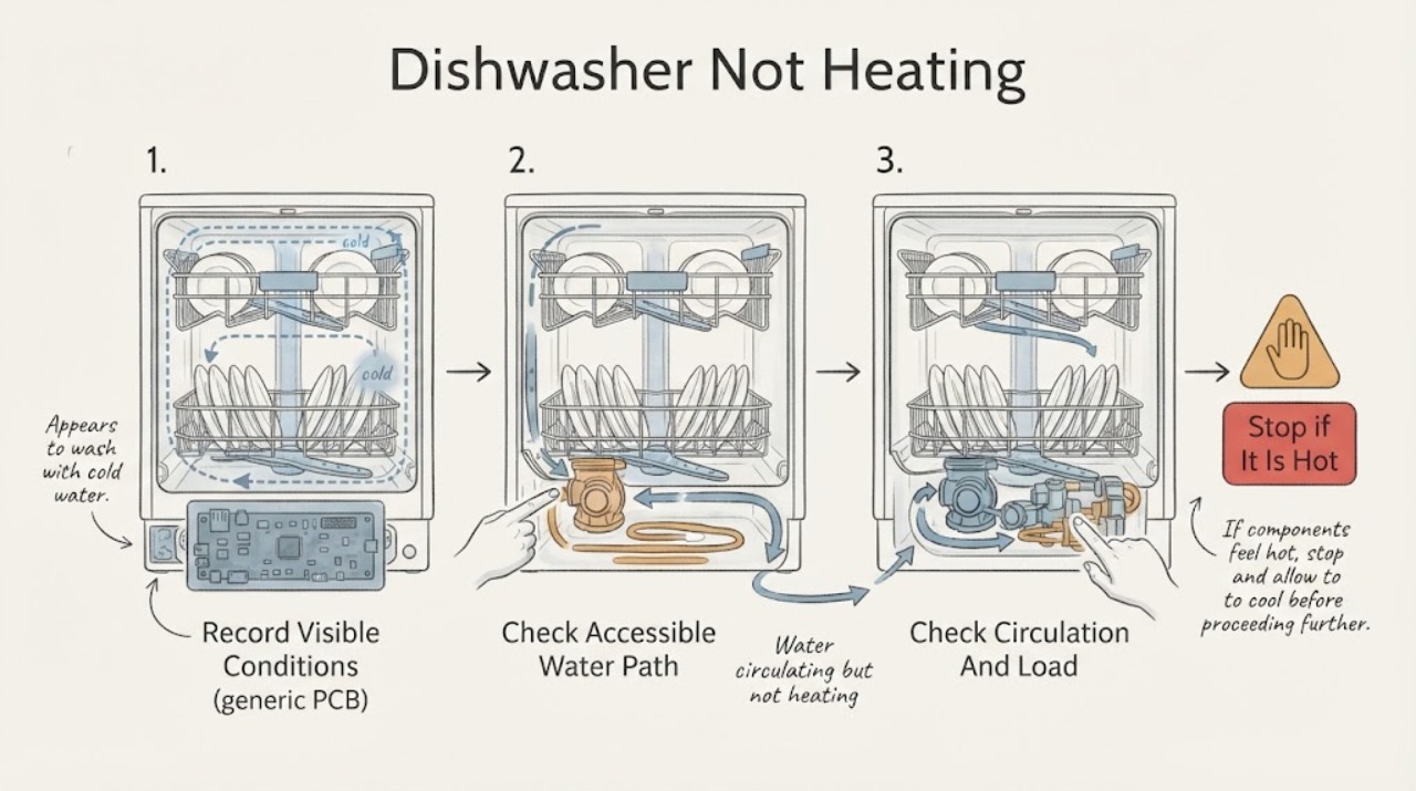 Dishwasher Not Heating