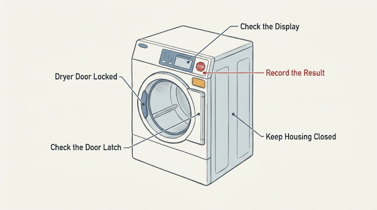 Dryer Door Locked