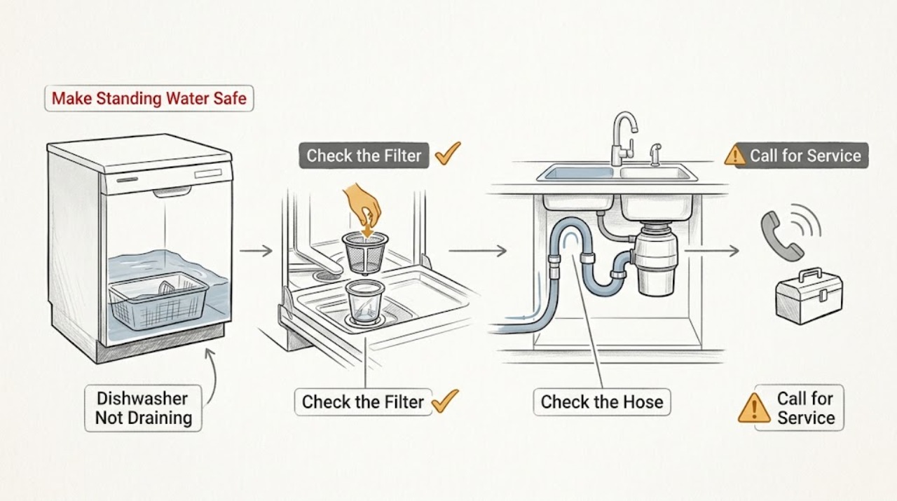 Dishwasher Not Draining
