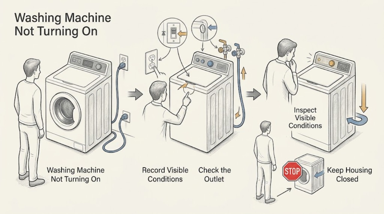Washing Machine Not Turning On