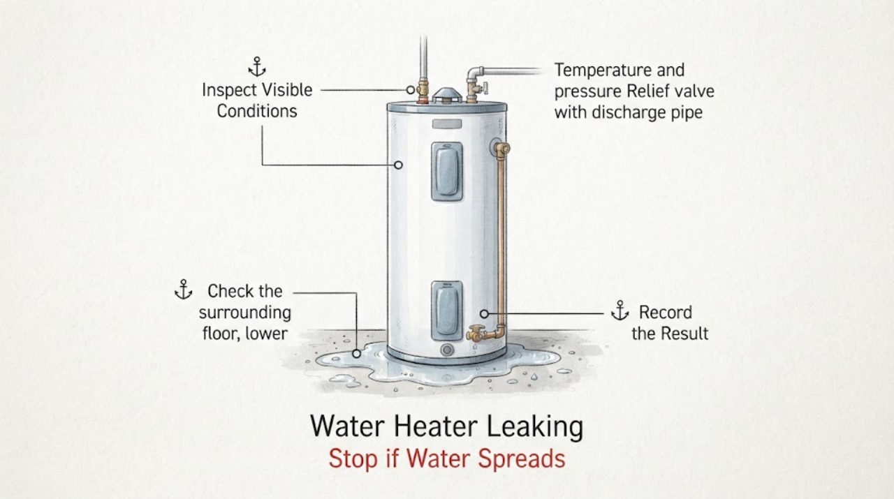 Water Heater Leaking