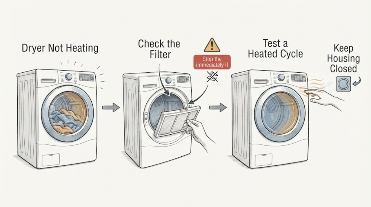 Dryer Not Heating
