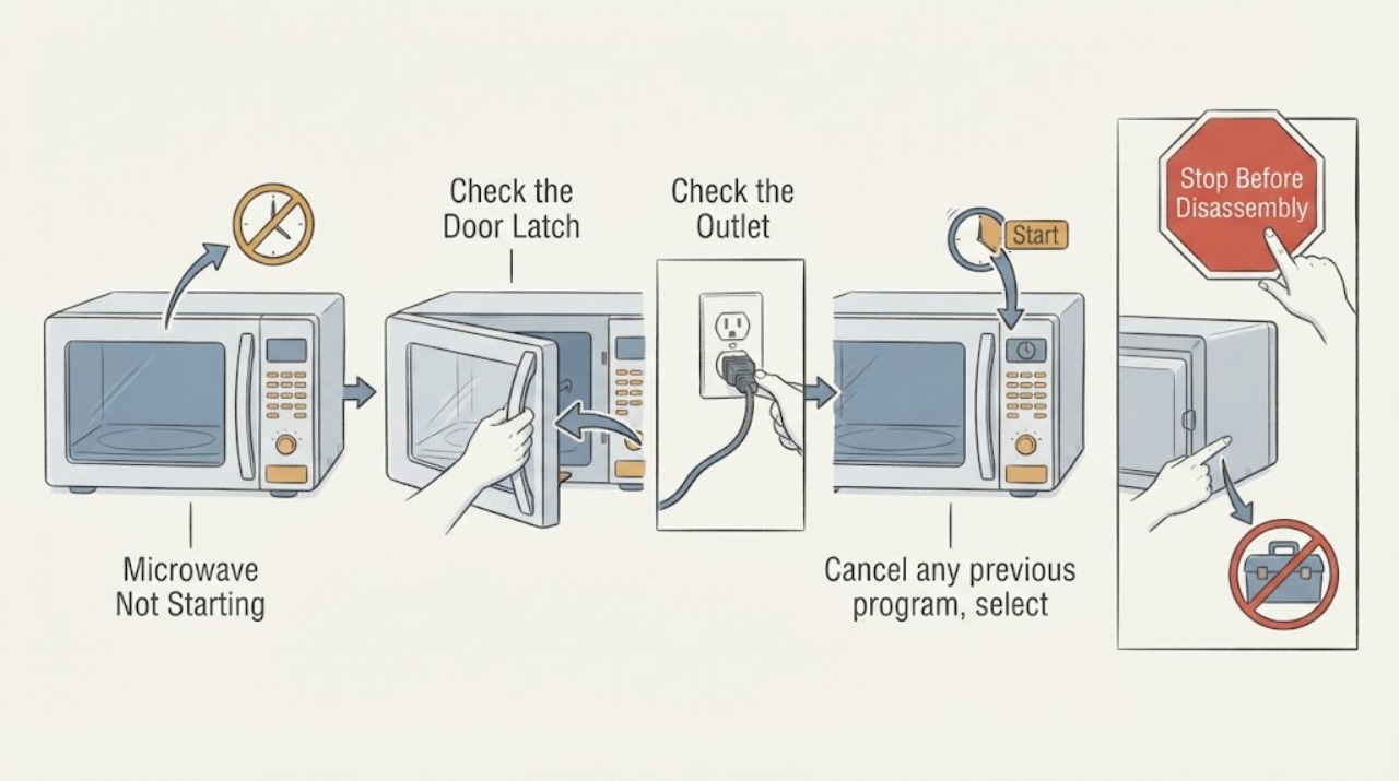 Microwave Not Starting