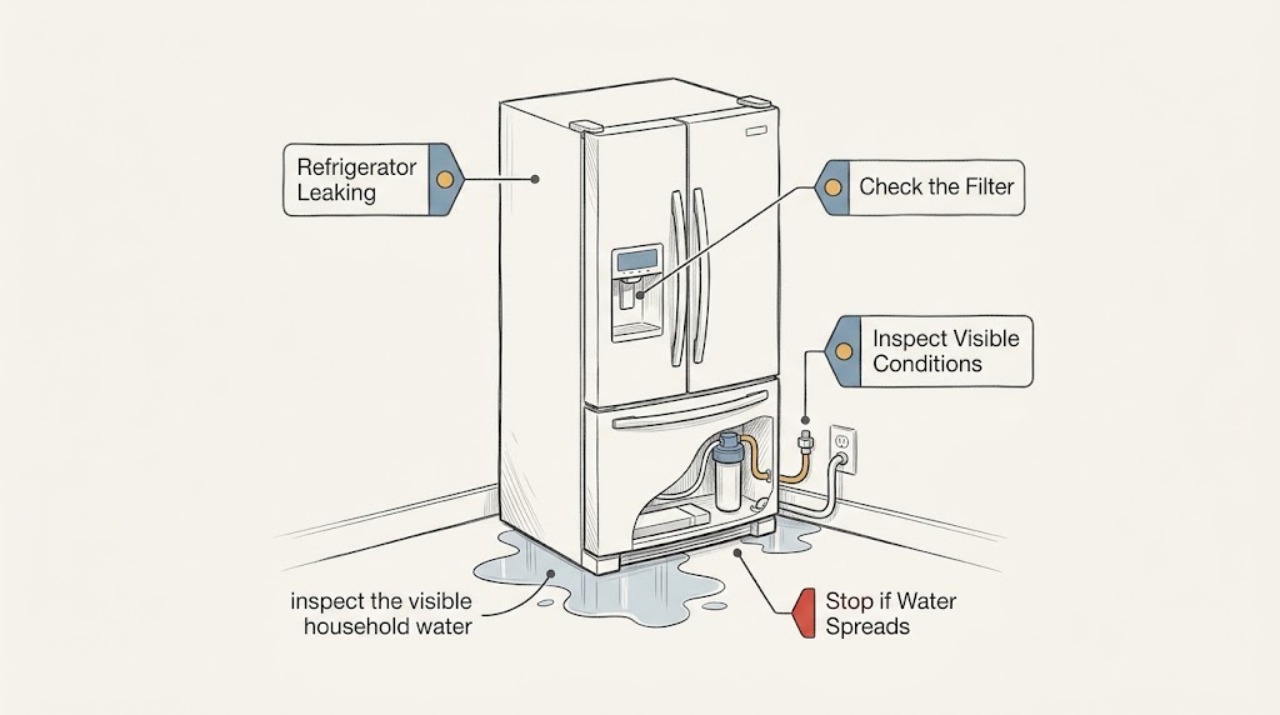 Refrigerator Leaking