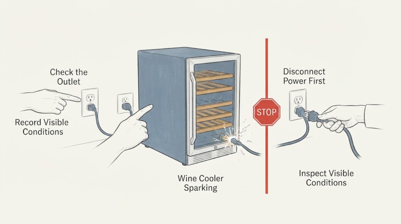 Wine Cooler Sparking