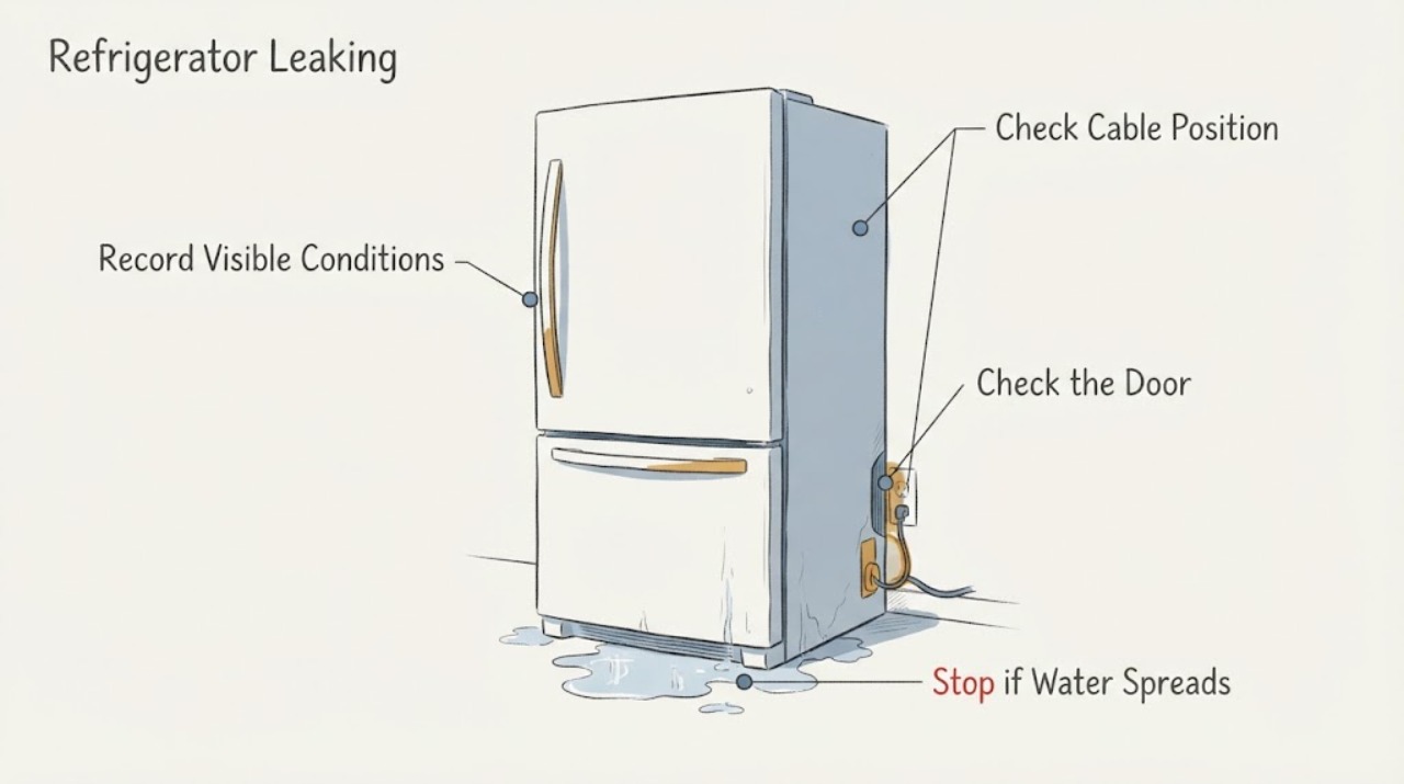 Refrigerator Leaking