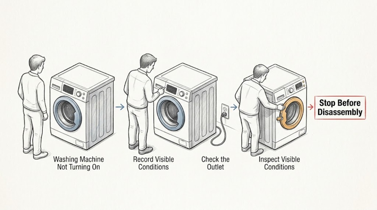 Washing Machine Not Turning On