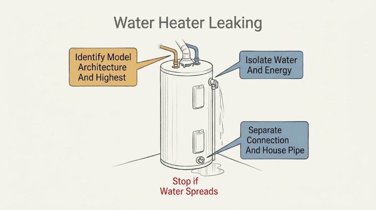 Water Heater Leaking