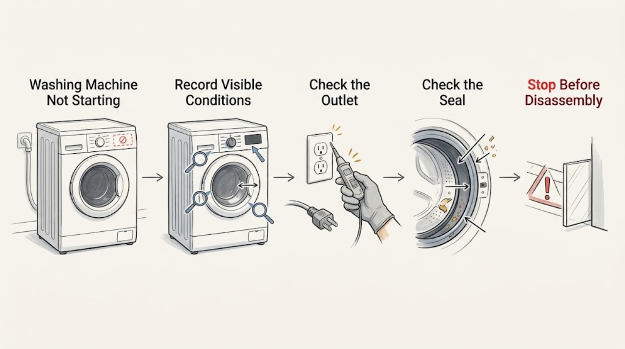 Washing Machine Not Starting