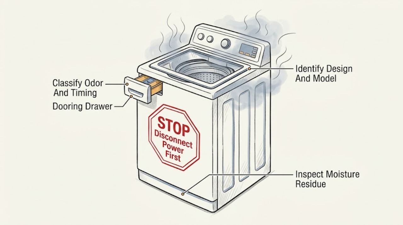 Washer has a bad smell