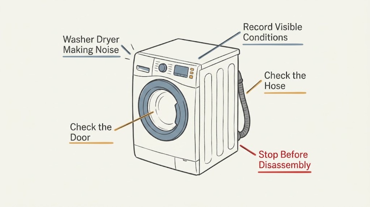 Washer Dryer Making Noise