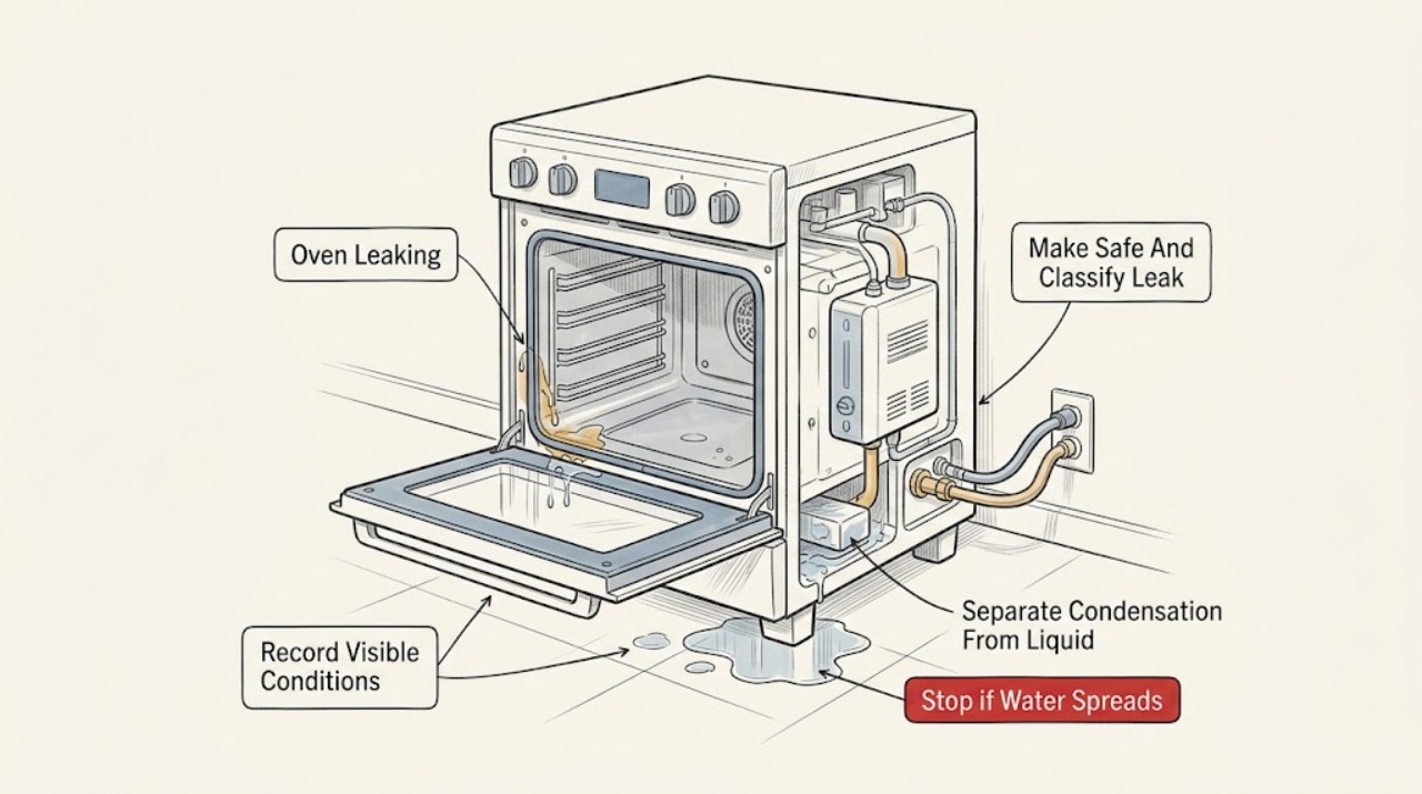 Oven Leaking
