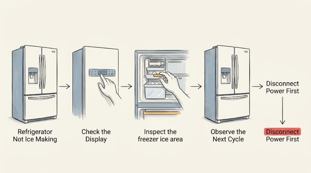Refrigerator Not Ice Making