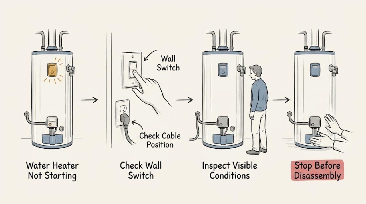 Water Heater Not Starting