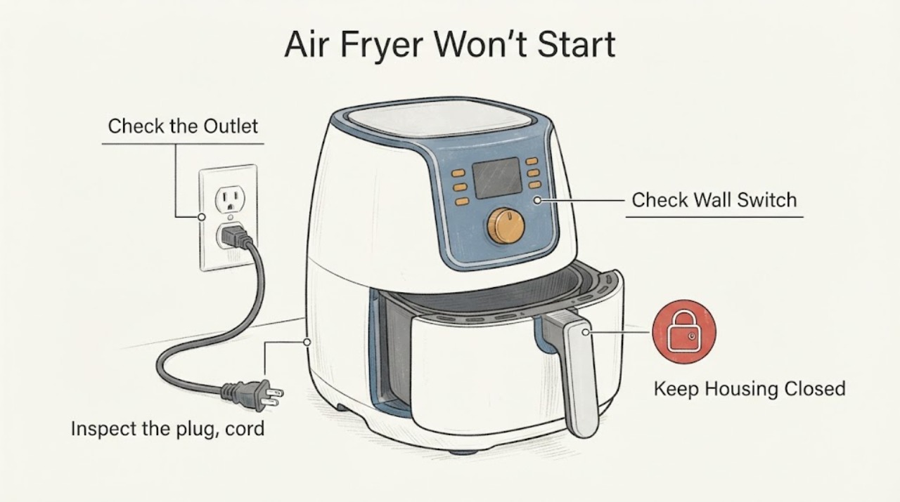 Air Fryer Won't Start