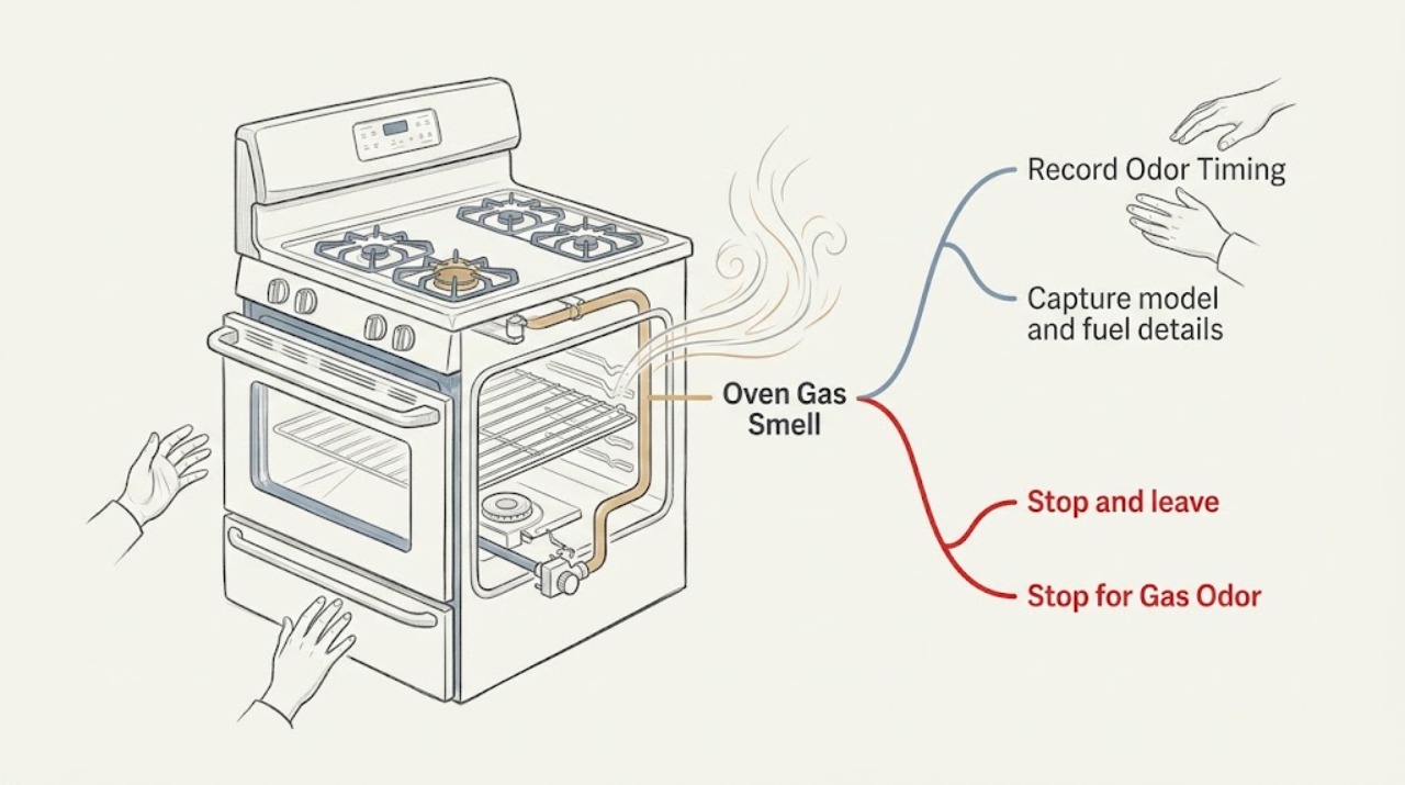 Oven Gas Smell