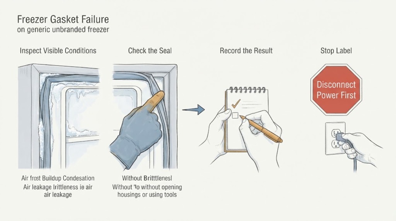 Freezer Gasket Failure