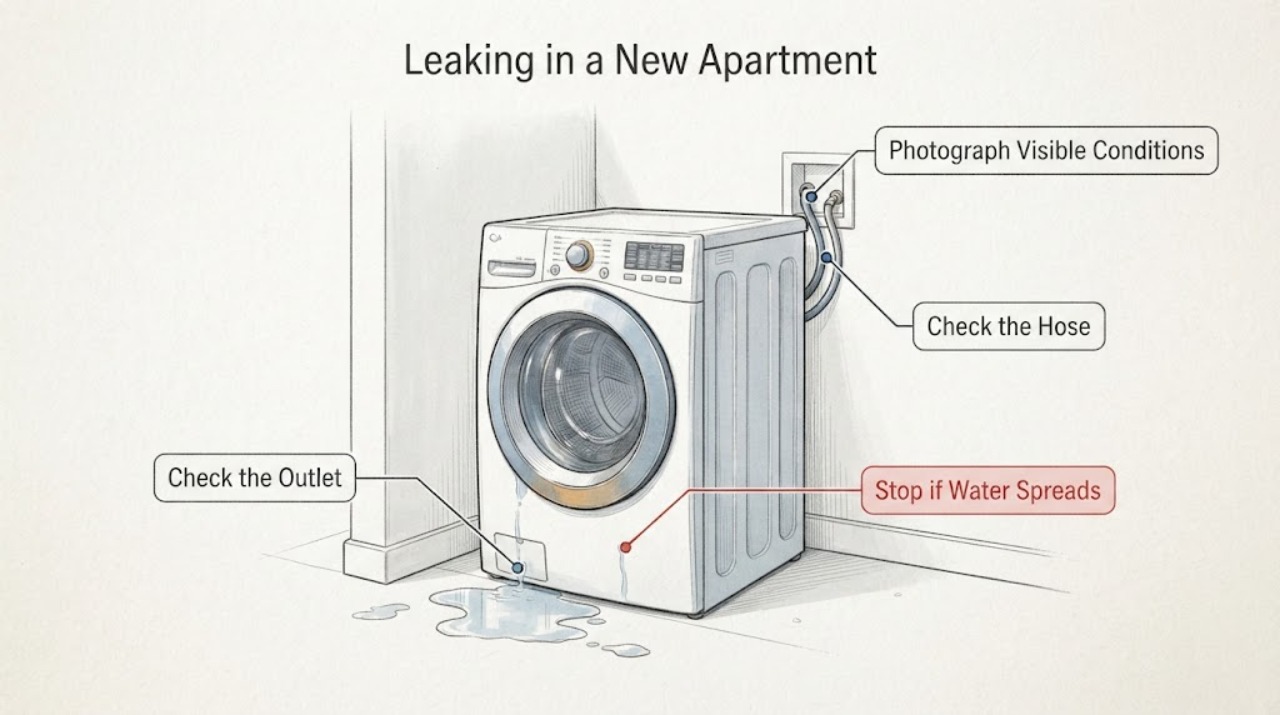 Leaking in a New Apartment