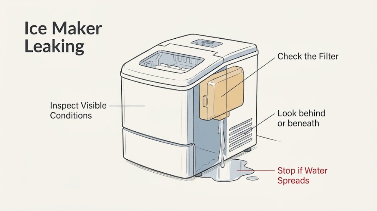 Ice Maker Leaking