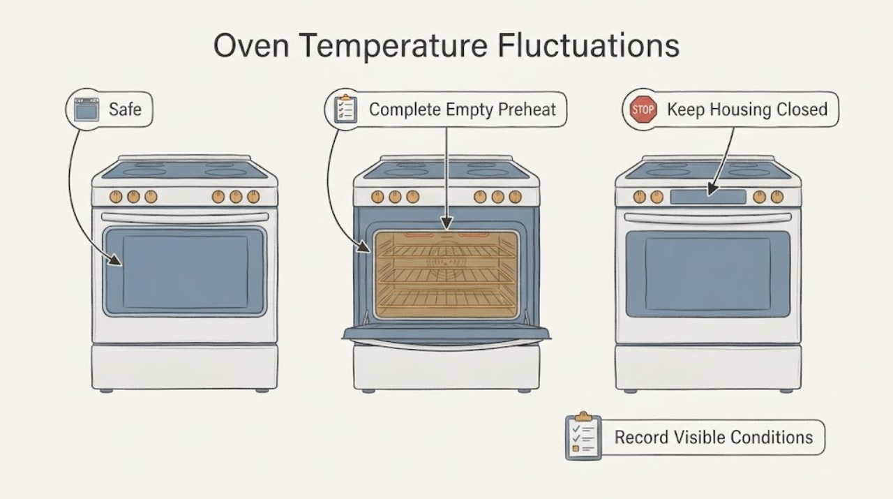 Oven Temperature Fluctuations | Safe