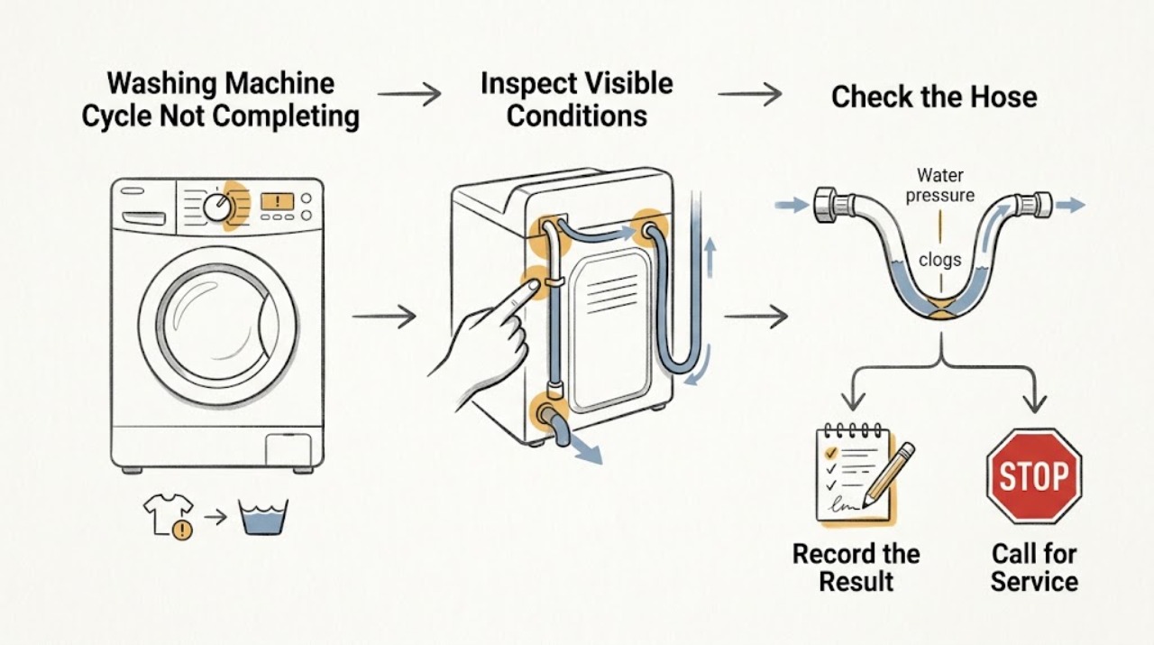 Washing Machine Cycle Not Completing