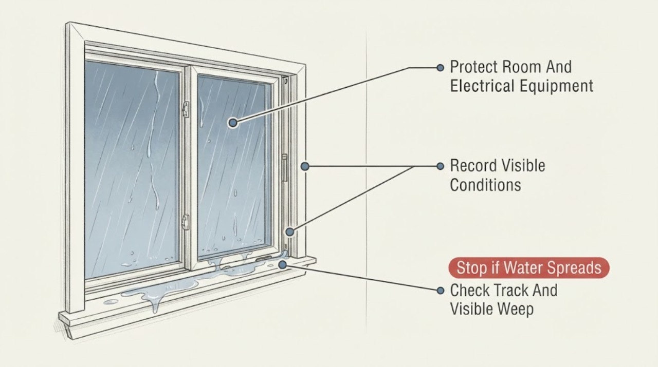 Window Leaking During Heavy Rain