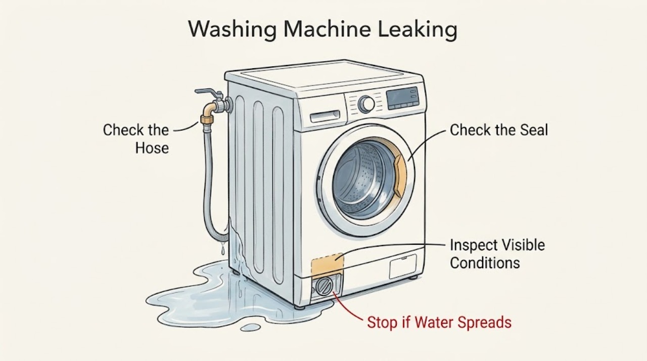 Washing Machine Leaking