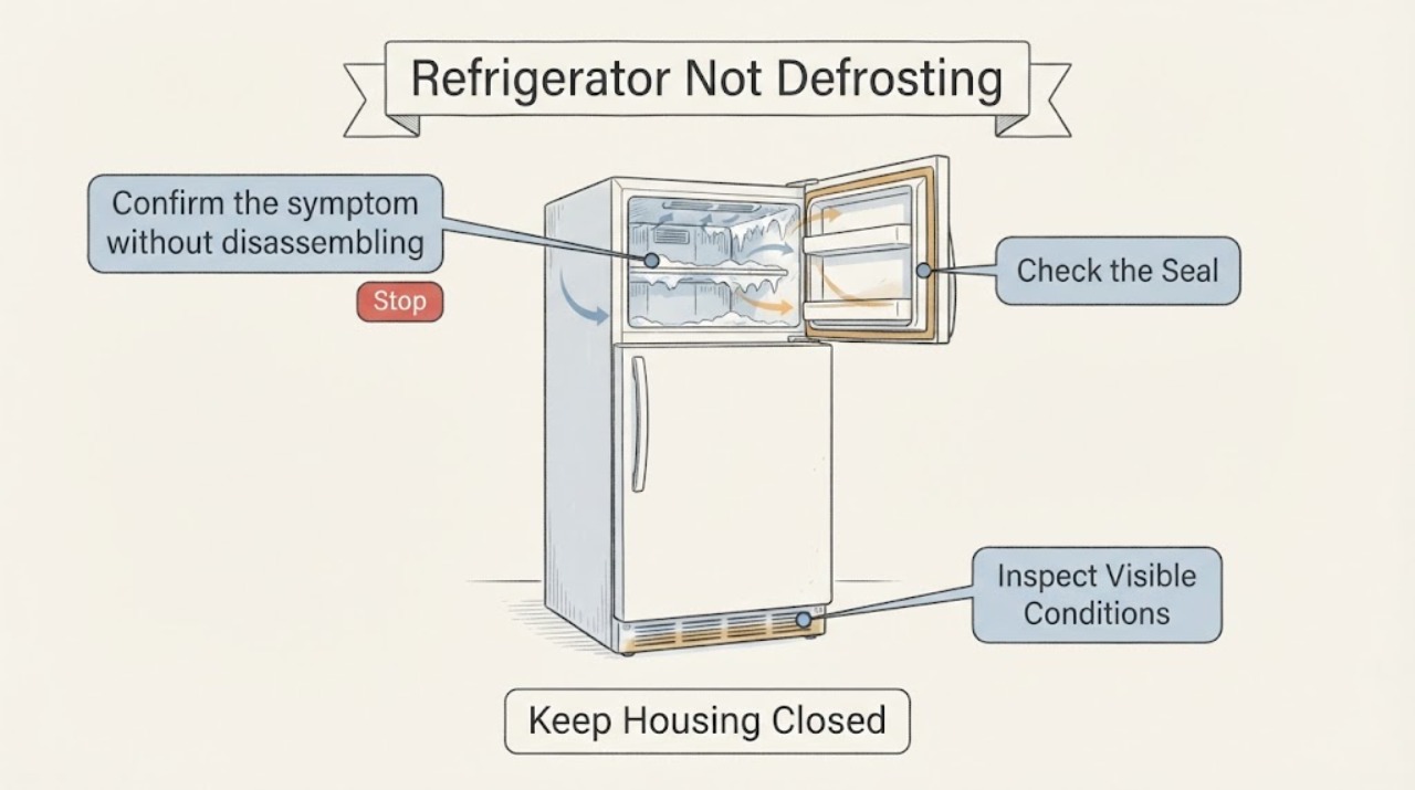 Refrigerator Not Defrosting