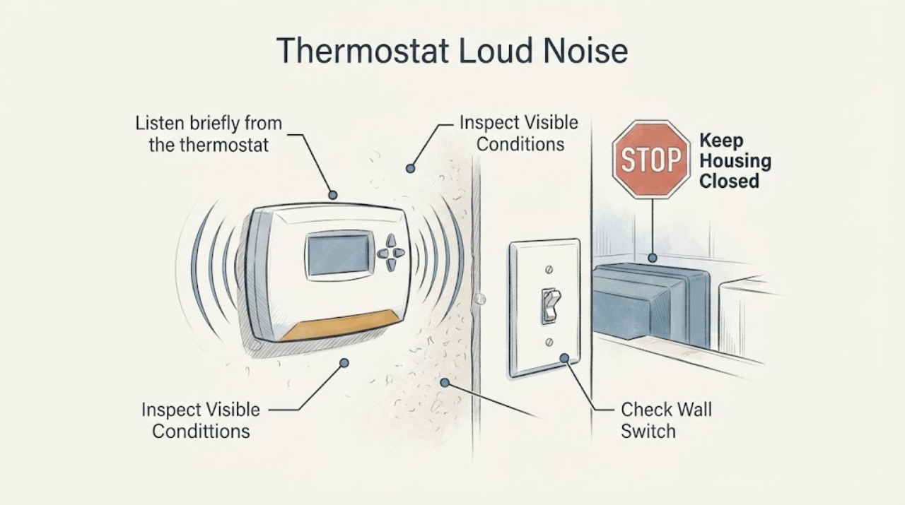 Thermostat Loud Noise