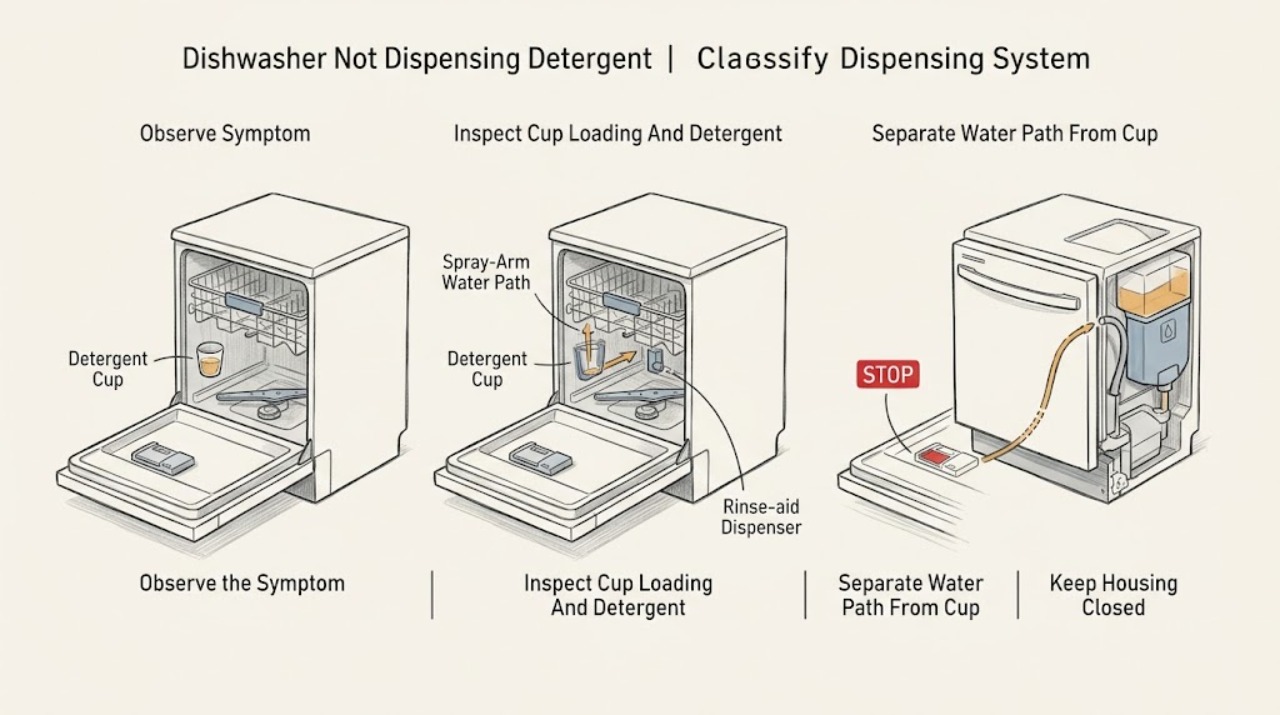 Dishwasher Not Dispensing Detergent